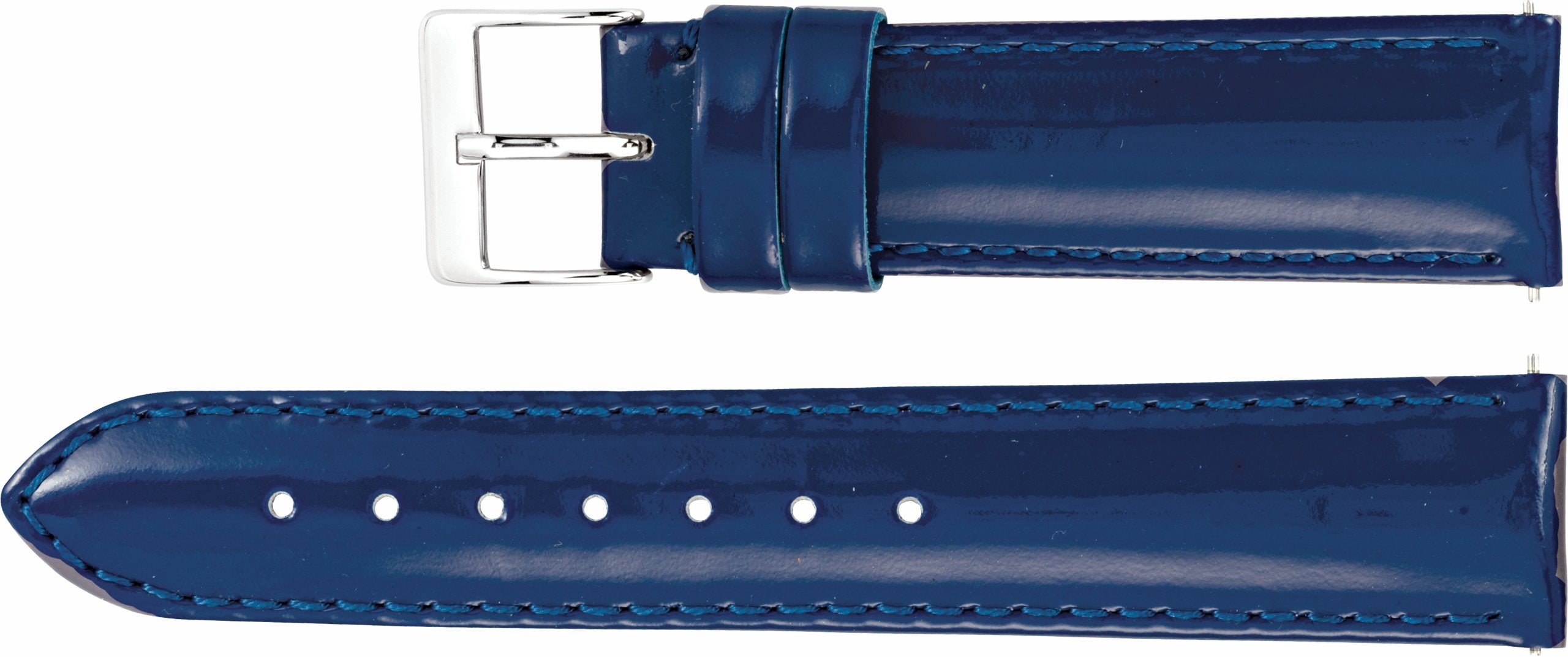 EZ-Change„¢ Patent Leather Padded Watch Band