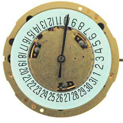 ETA 251.272 Quartz Chronograph Movement, Date at 6