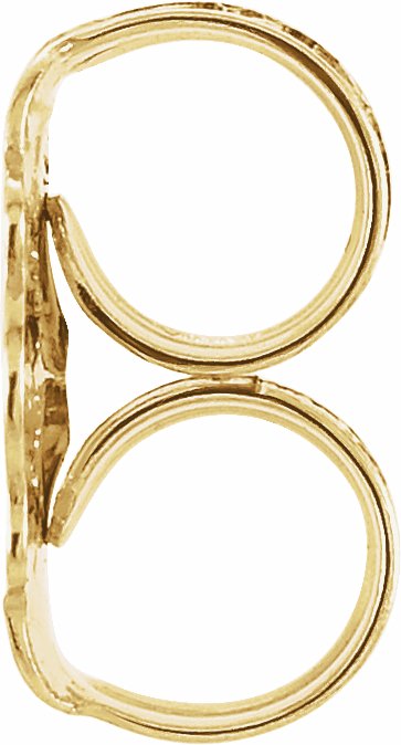 Ultra-Lightweight Friction Earring Back