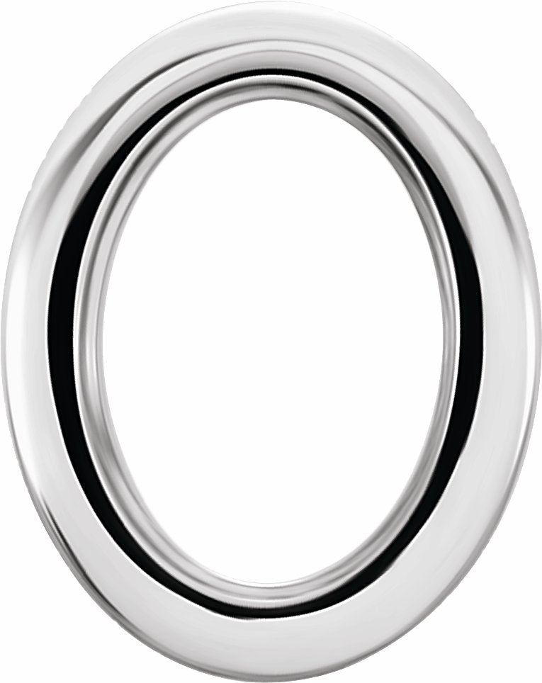 Oval Bezel Top Setting
