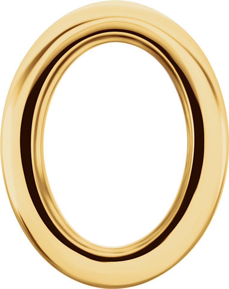 Oval Bezel Top Setting