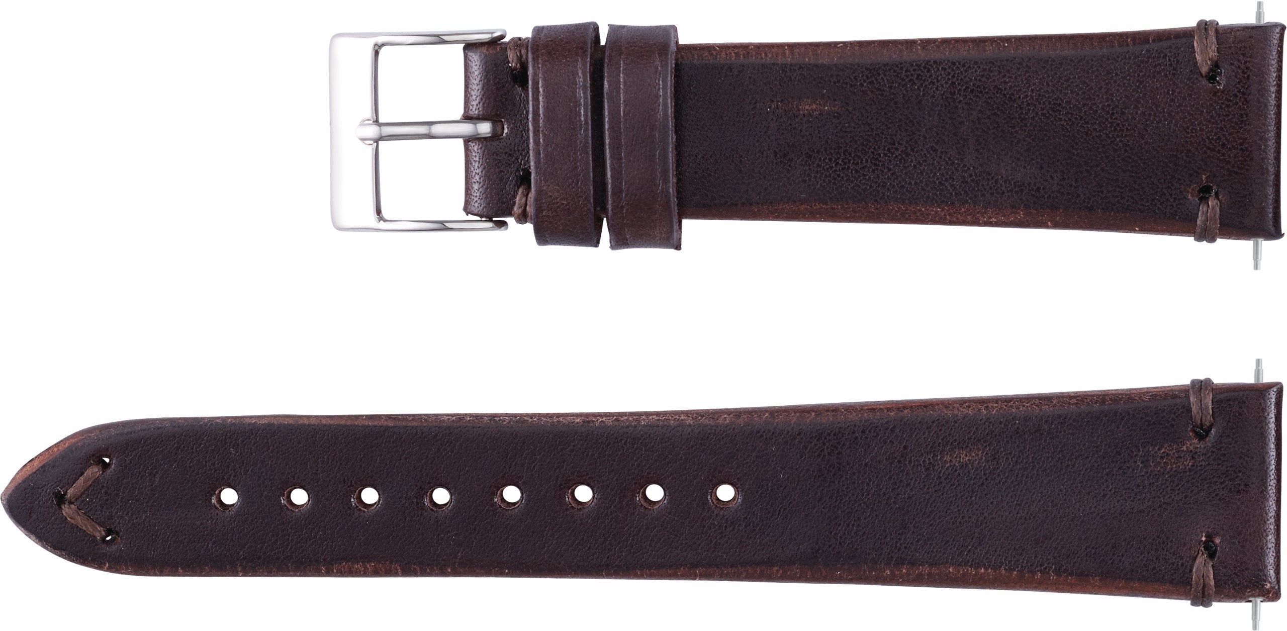 Men's Vintage-Inspired Leather Watch Band