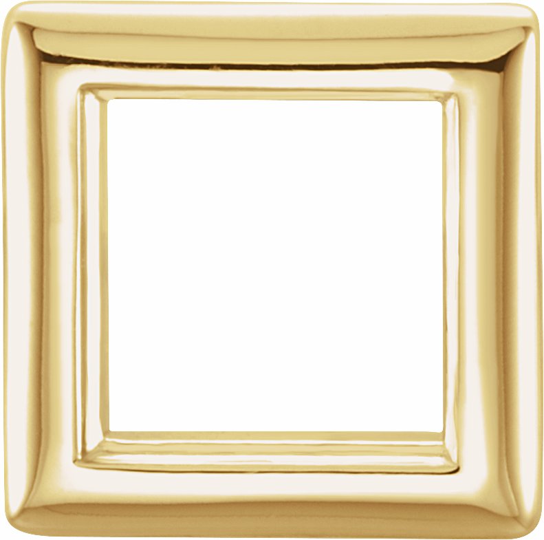 Square Bezel-Set Top Setting