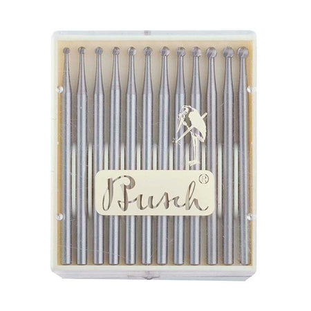 Busch® Round Bur Set: 3.3–4.5mm