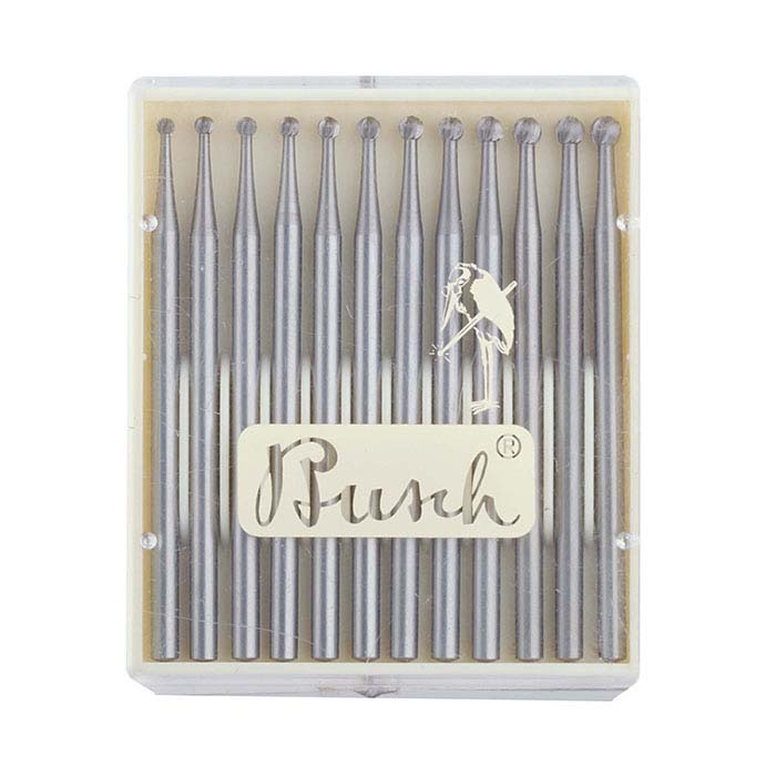 Busch® Round Bur Set: 1.5–2.6mm