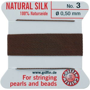 Beadalon® 100% Silk Carded Bead Cord