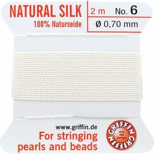 Beadalon® 100% Silk Carded Bead Cord