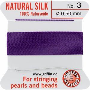 Beadalon® 100% Silk Carded Bead Cord