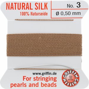 Beadalon® 100% Silk Carded Bead Cord