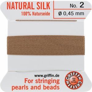 Beadalon® 100% Silk Carded Bead Cord