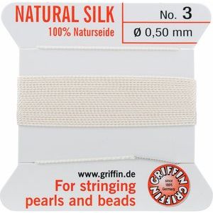 Beadalon® 100% Silk Carded Bead Cord