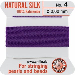 Beadalon® 100% Silk Carded Bead Cord