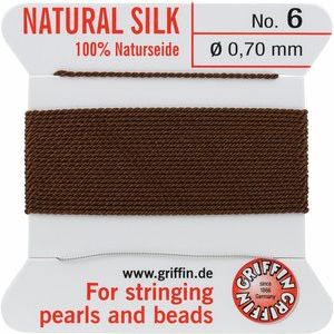 Beadalon® 100% Silk Carded Bead Cord