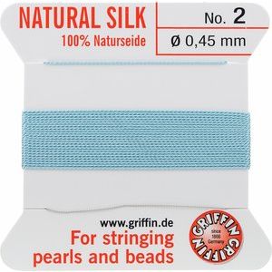 Beadalon® 100% Silk Carded Bead Cord