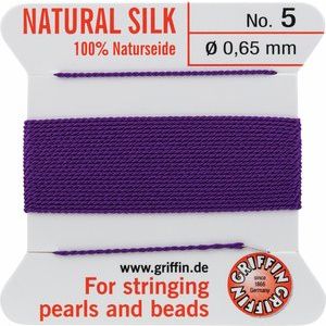Beadalon® 100% Silk Carded Bead Cord