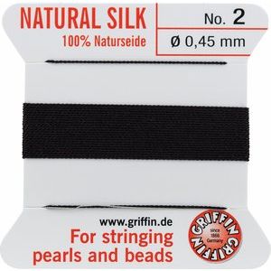 Beadalon® 100% Silk Carded Bead Cord