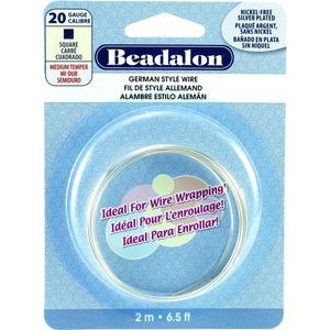 Beadalon® Square German-Style Wire