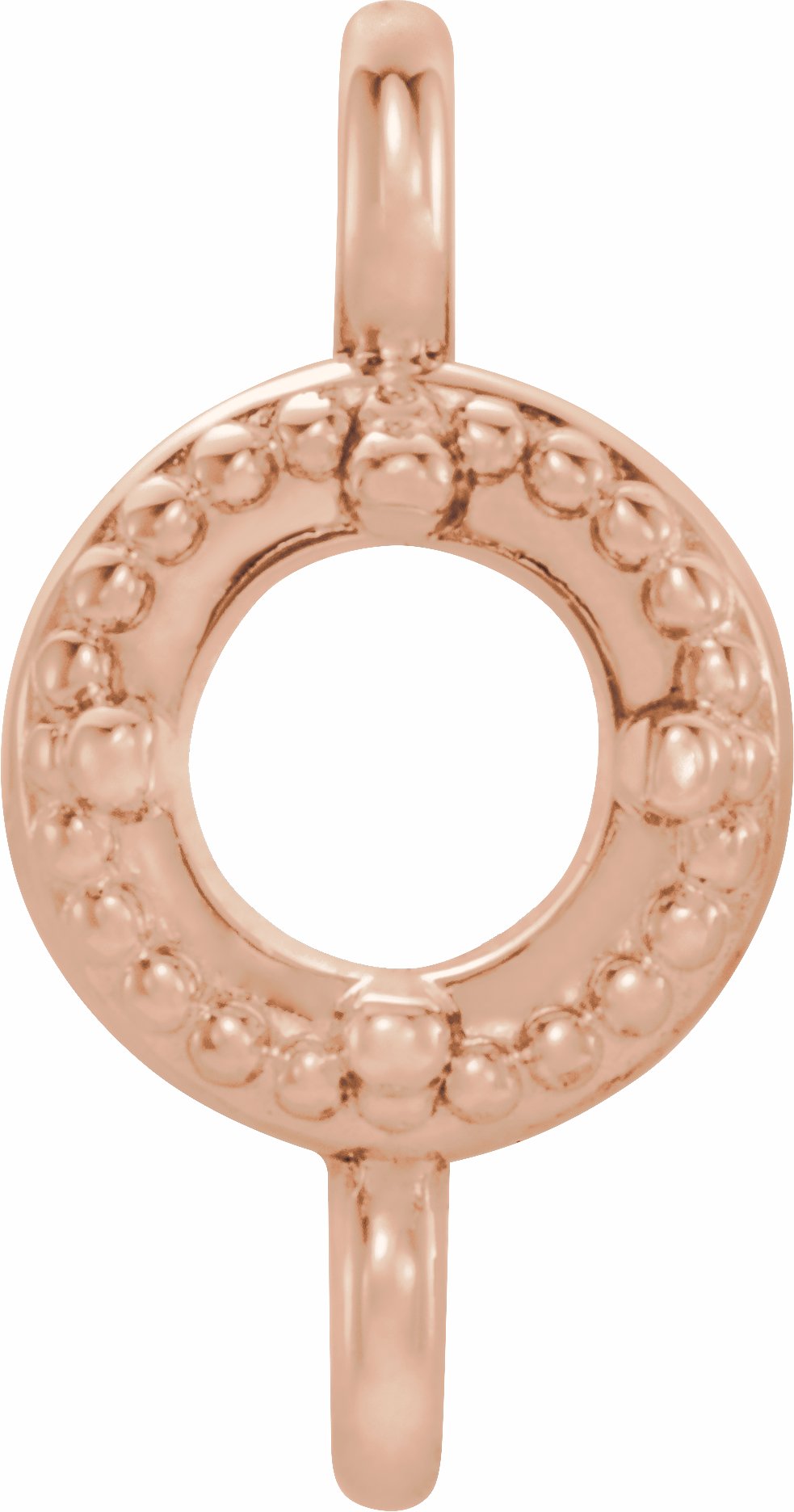 Micro Milgrain Bezel Link