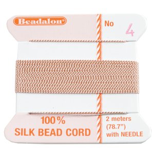 Beadalon® 100% Silk Carded Bead Cord