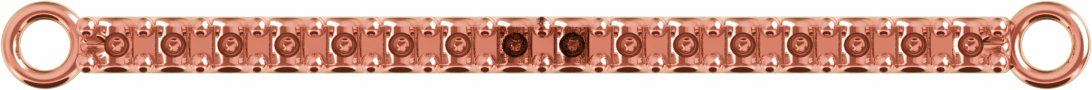 Accented Bar Bracelet Center
