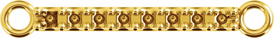 Accented Bar Bracelet Center