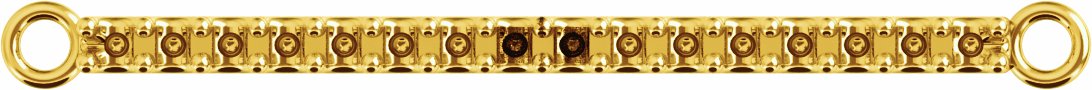 Accented Bar Bracelet Center