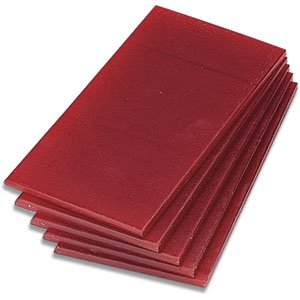 File-A-Wax Thin Red Utility Wax Sheets