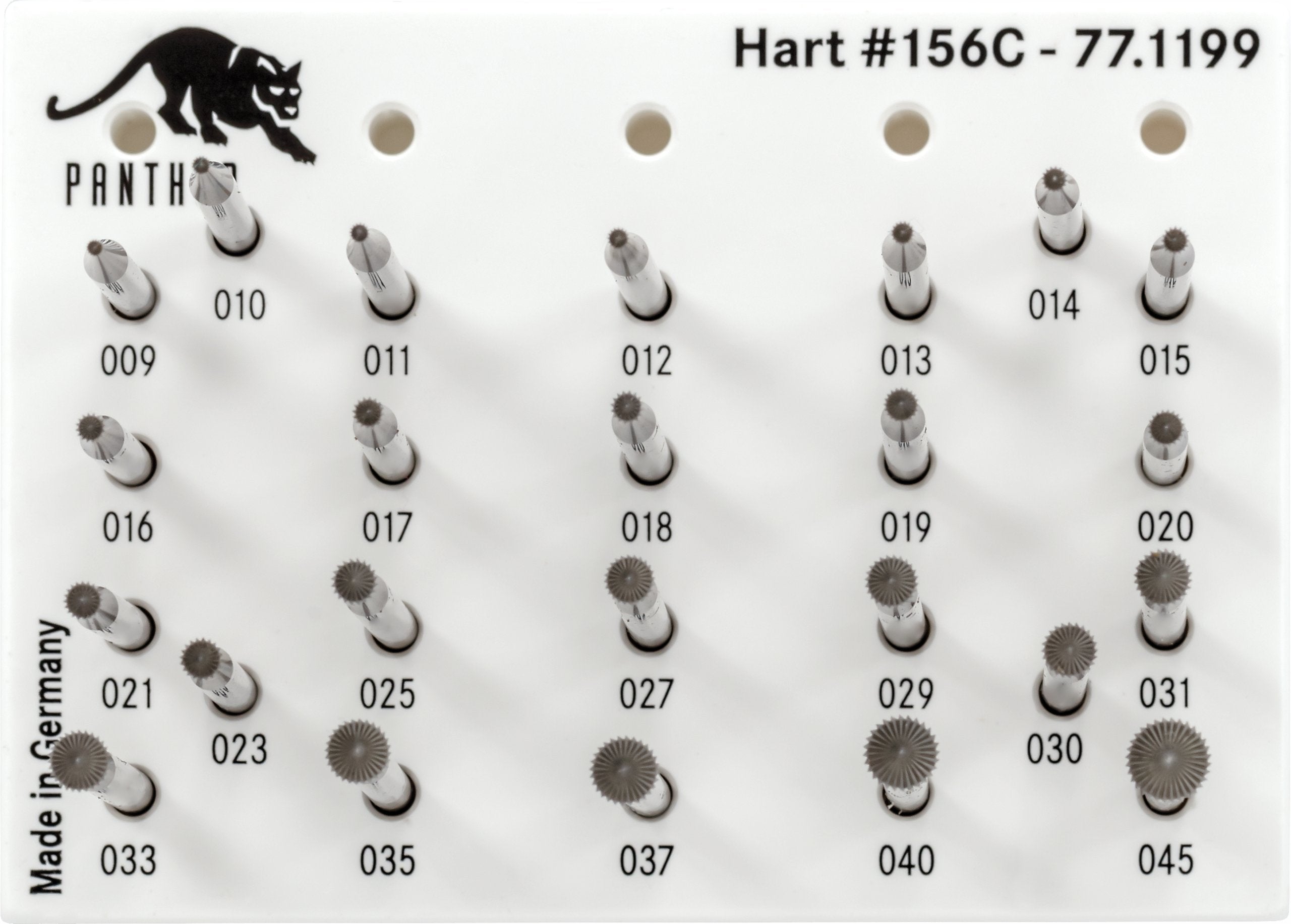 Panther® 90° Hart Bur Set
