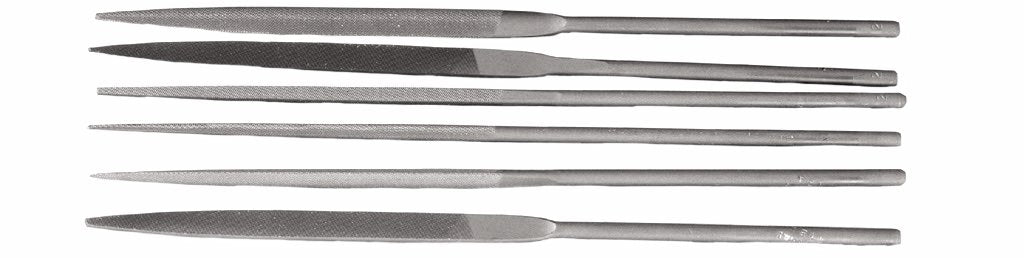 Swiss-Pattern Needle File 5 1/2, Cut 2 (Set of 6)