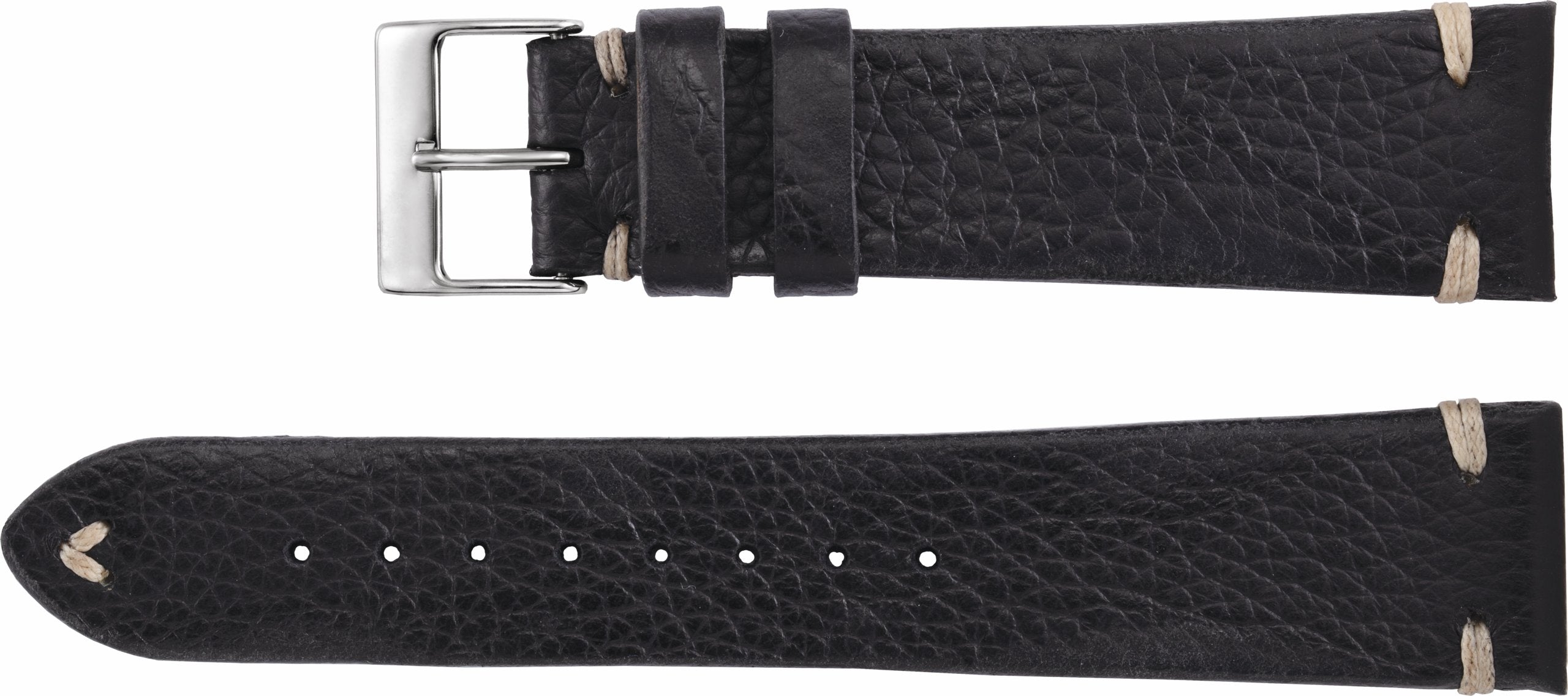 Men's Vintage-Inspired Leather Watch Band