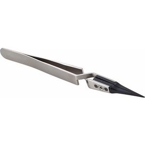 Ideal-Tek Reverse Action Plastic Tip Tweezers