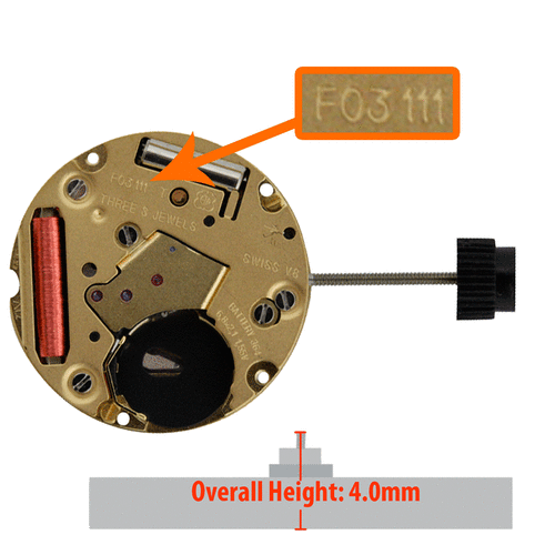 ETA F03.111 Quartz Movement