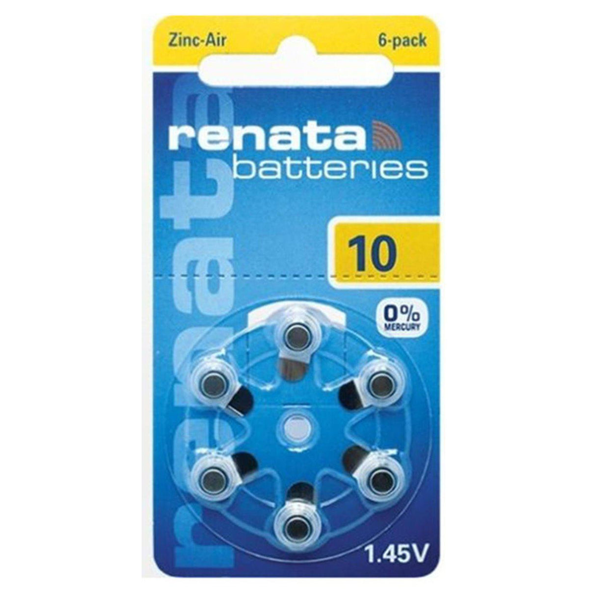 ZA10 HEARING AID BATTERY