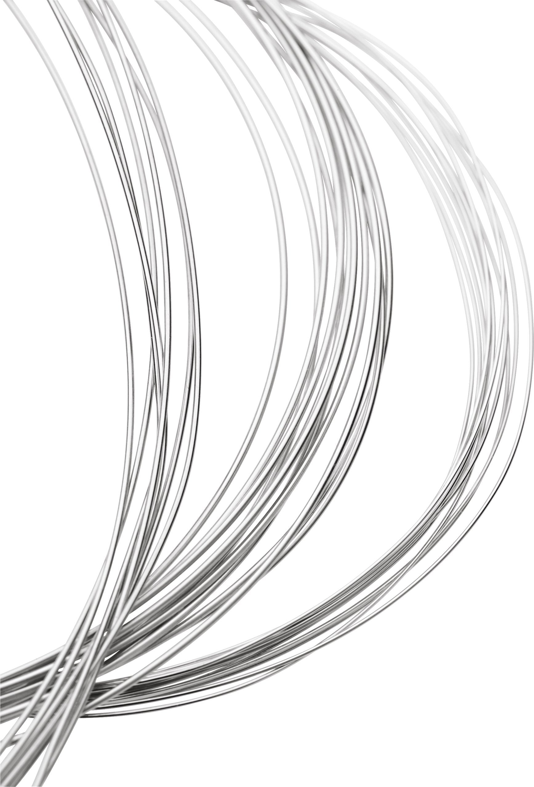 Coiled Round Wire - Sterling