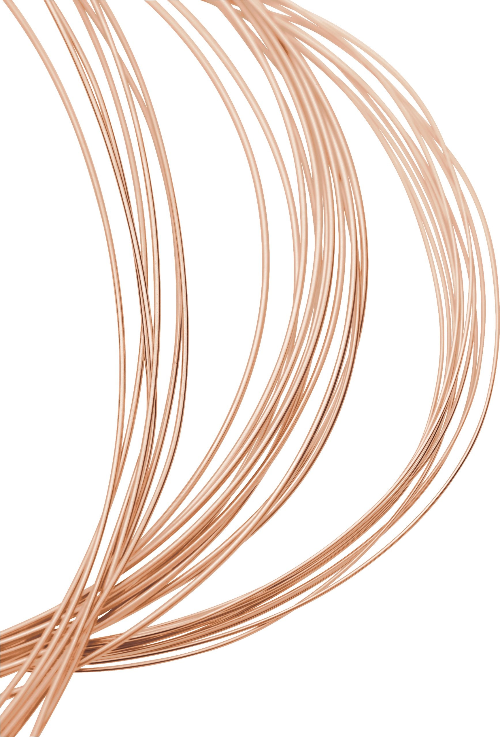 Coiled Round Wire - 14K Palladium