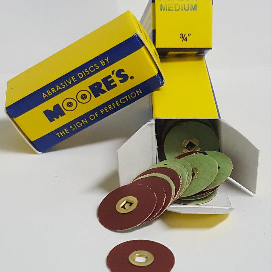 ABRASIVE DISCS - 3/4"