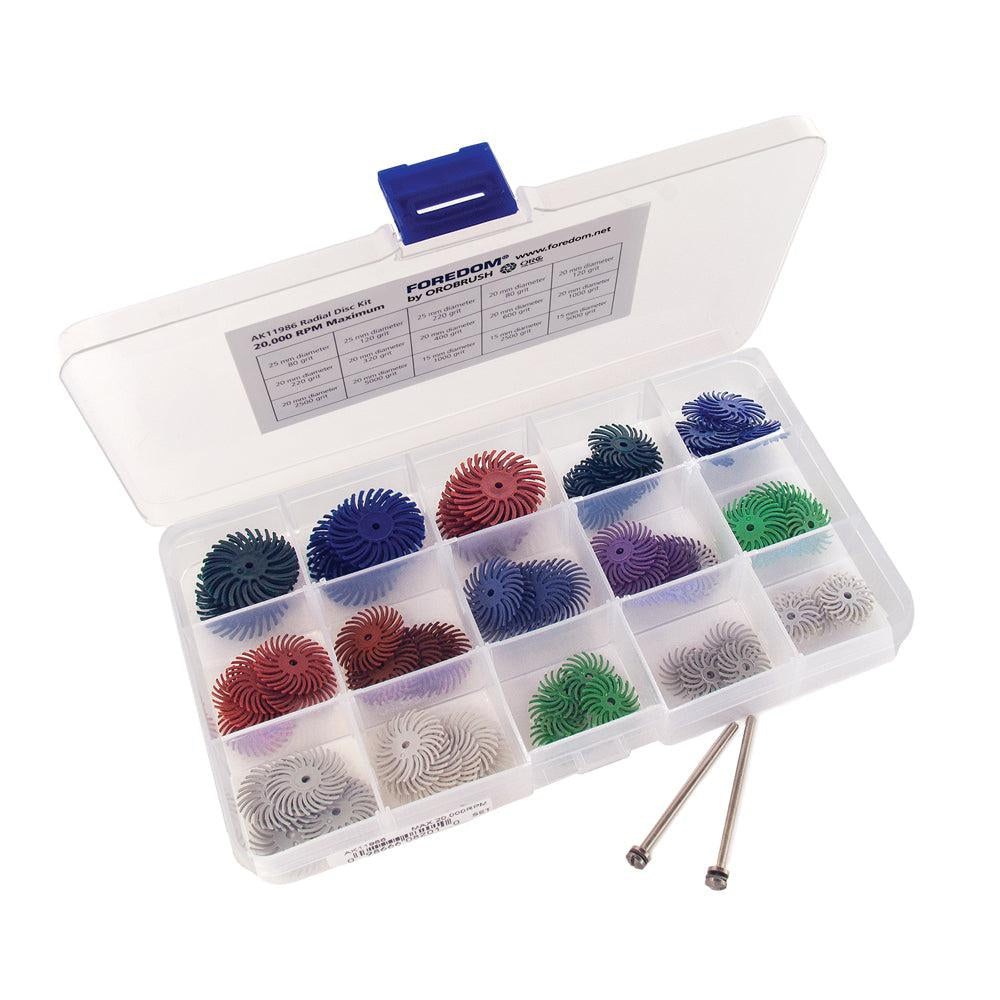 92-pc Radial Disc Assortment
