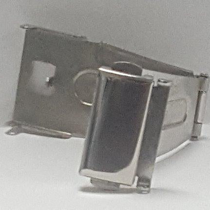 BUCKLE #651 12MM SILVER