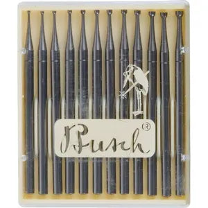 Busch® 12-Piece Twincut Conical Cup Bur Set