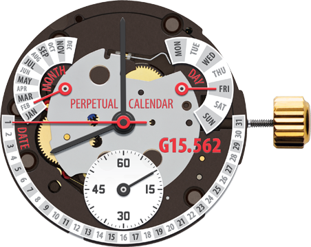 ETA G15.562 Quartz Movement