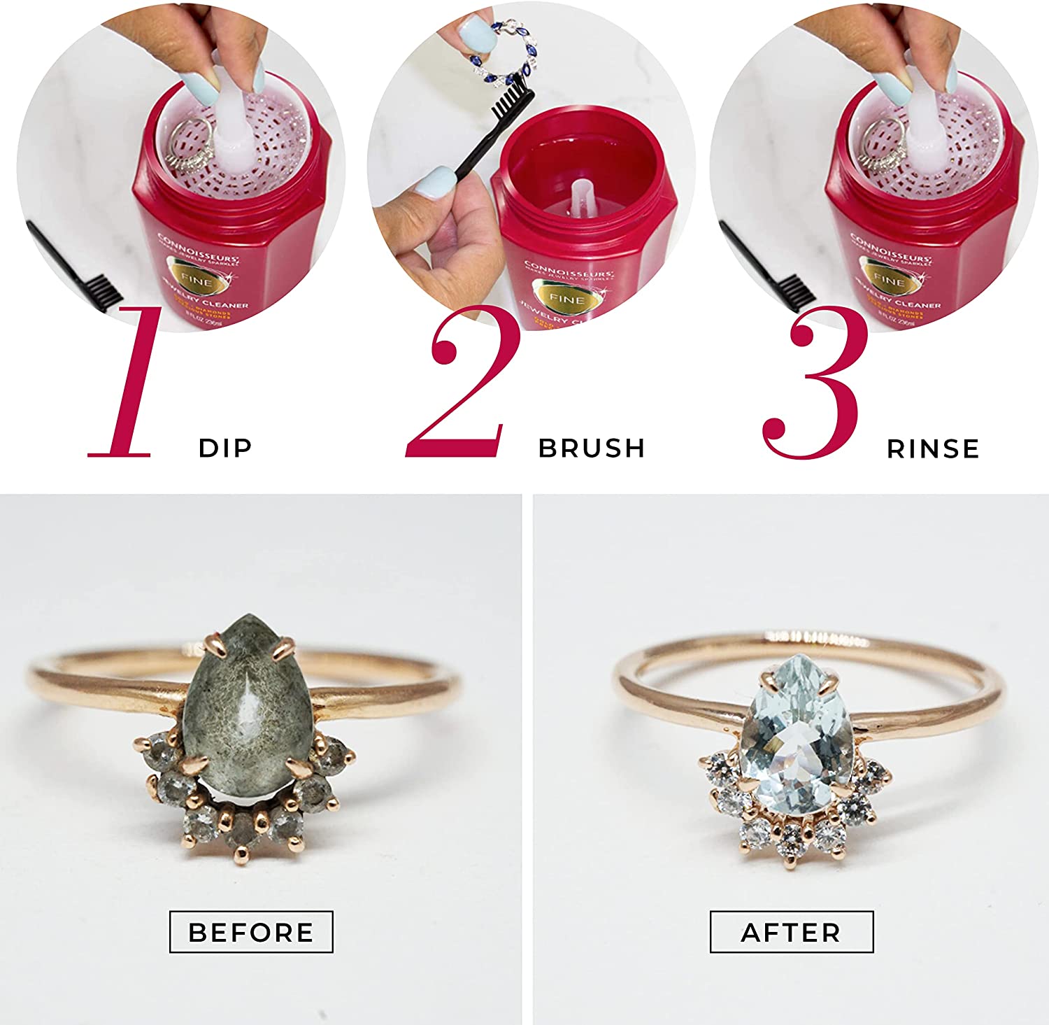 Jewelry Cleaner -- 24 Count