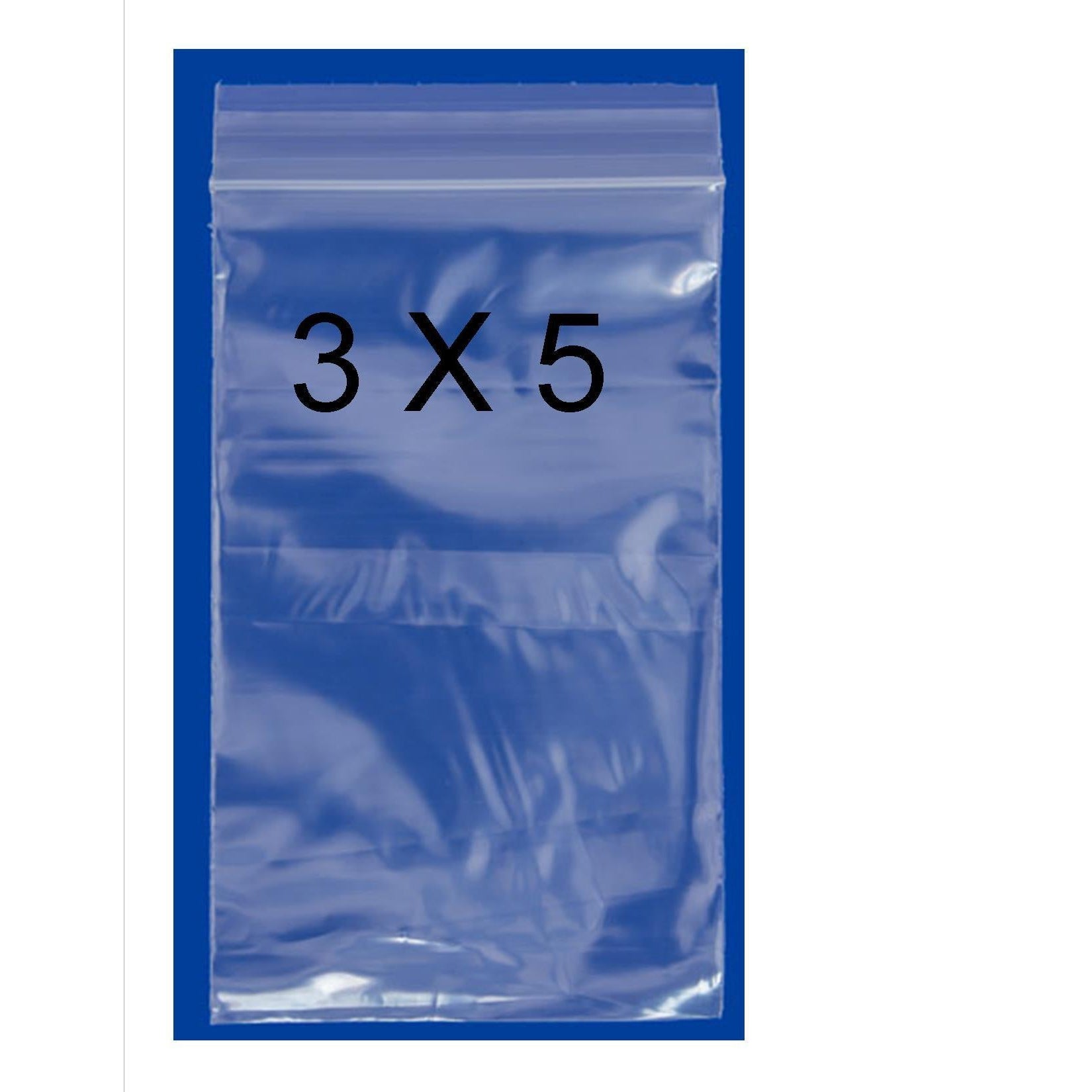 ZIPLOCK 3X5 – CLEAR