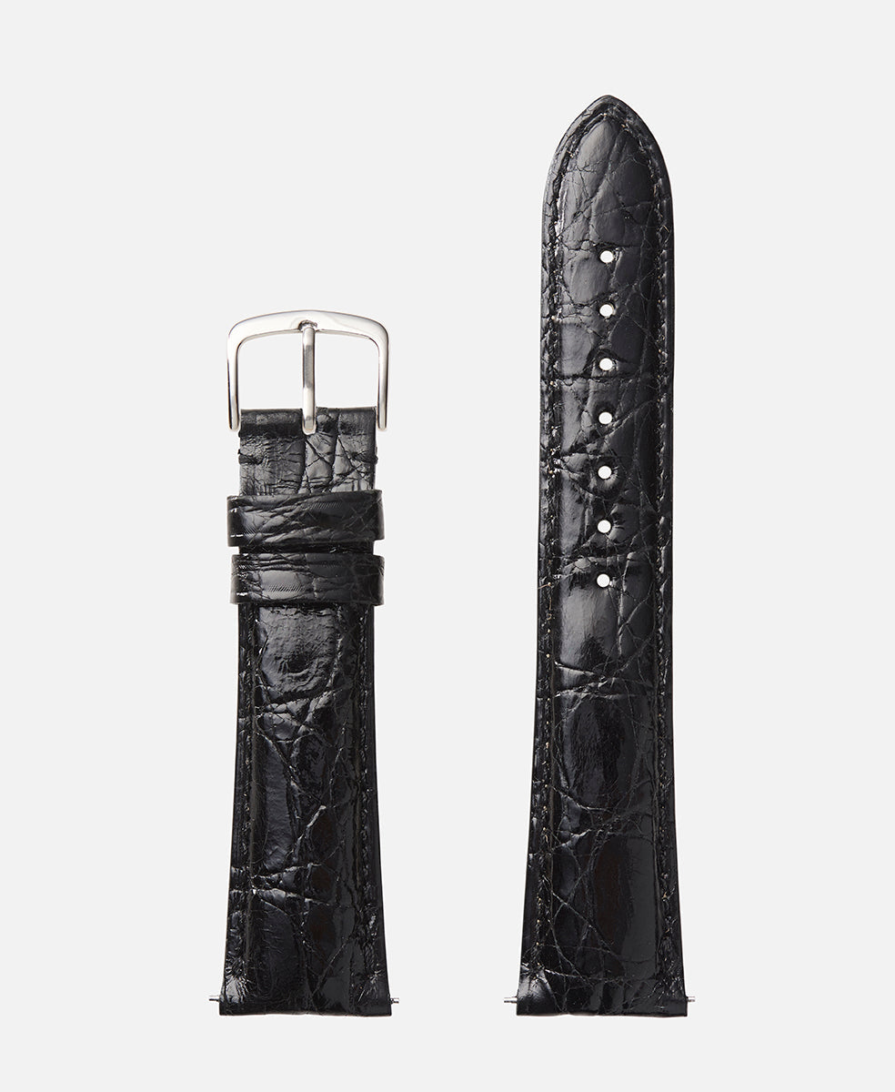 Genuine Crocodile | Long Length - USA Made - Traditional - H2001