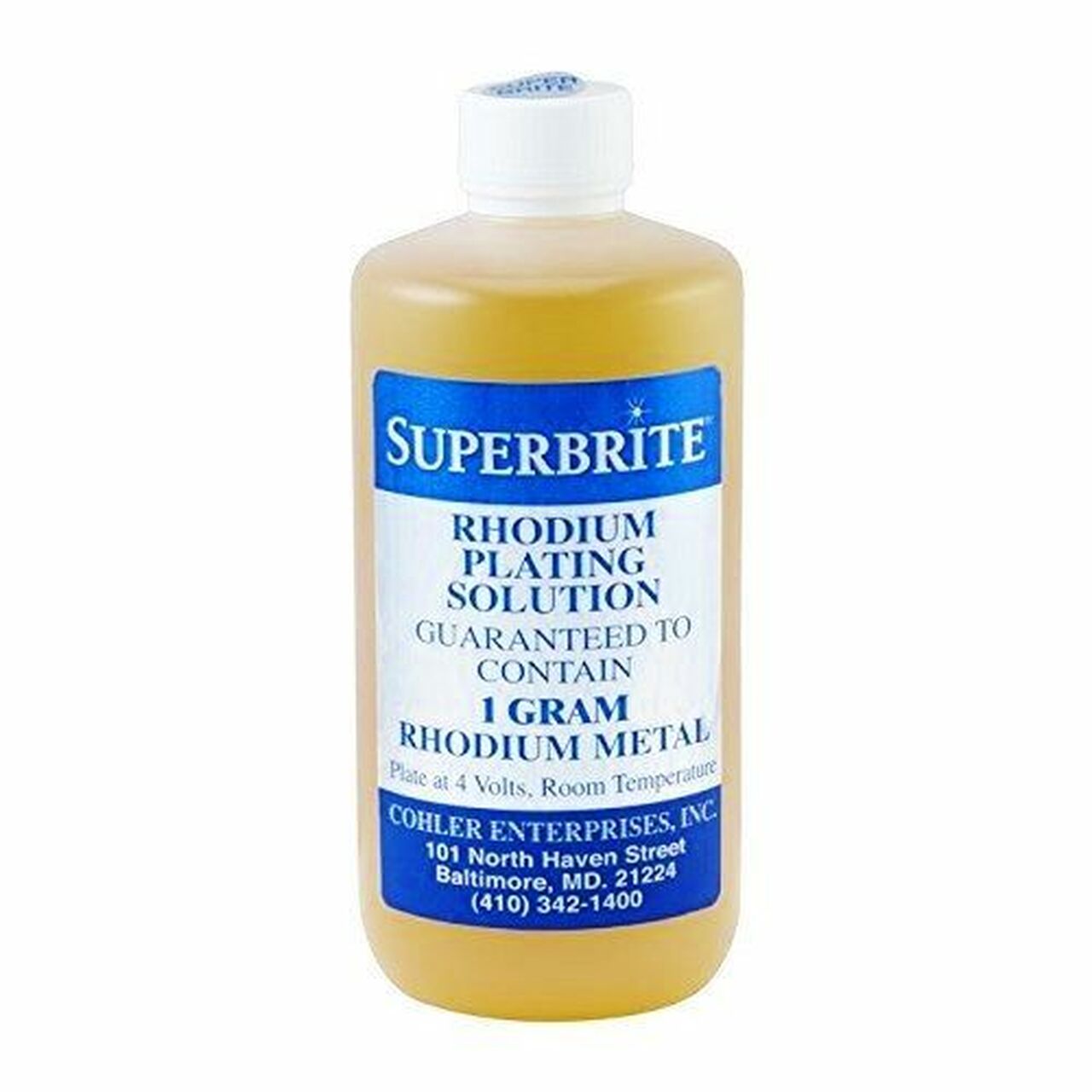 RHODIUM PLATING SOLUTION – 1G