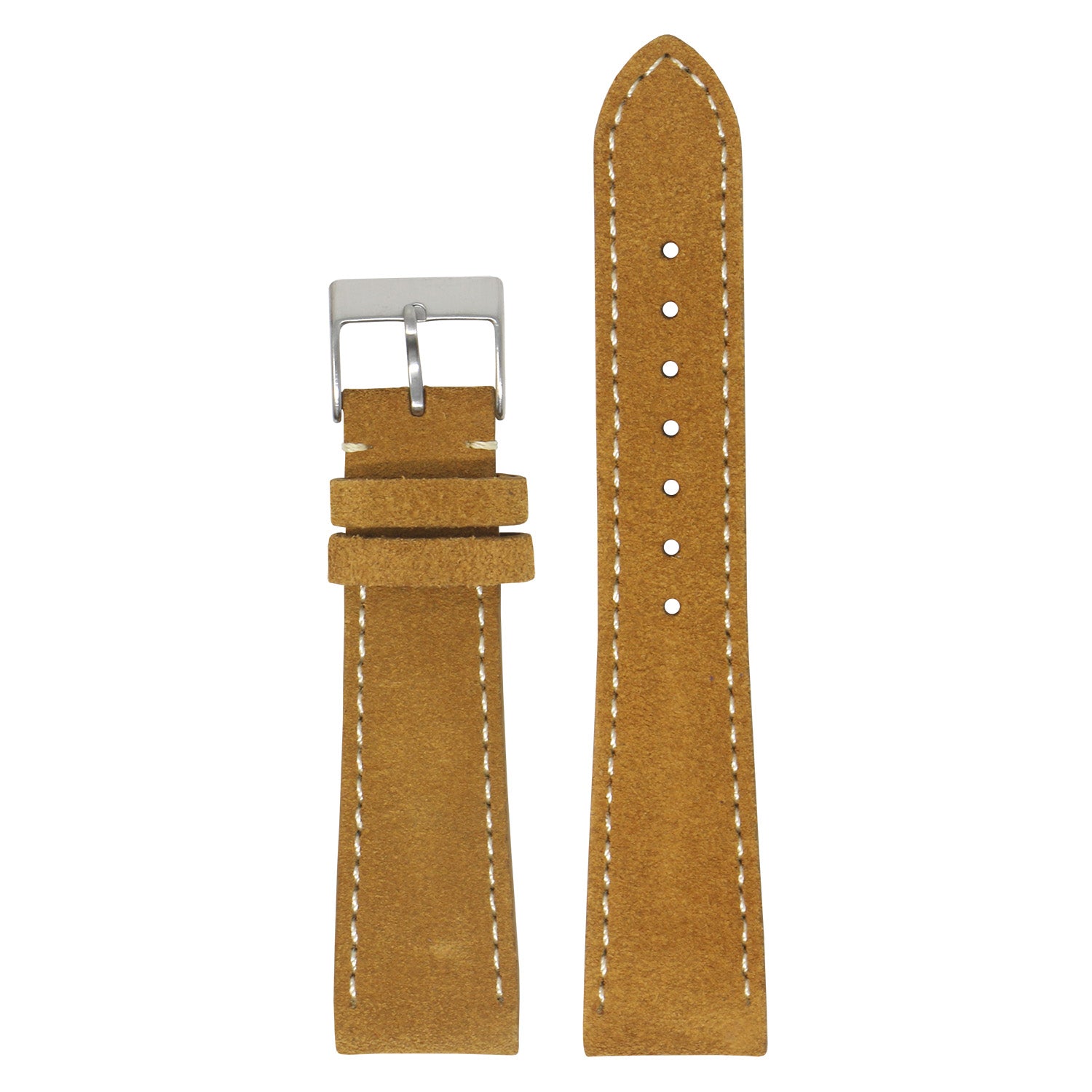 Classic Suede Strap - Brown