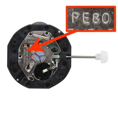 Chinese PE-806-2 Quartz Movement, Date at 3