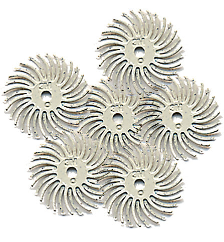Radial Bristle Discs 9/16″ diameter,  6-Packs or Assortment